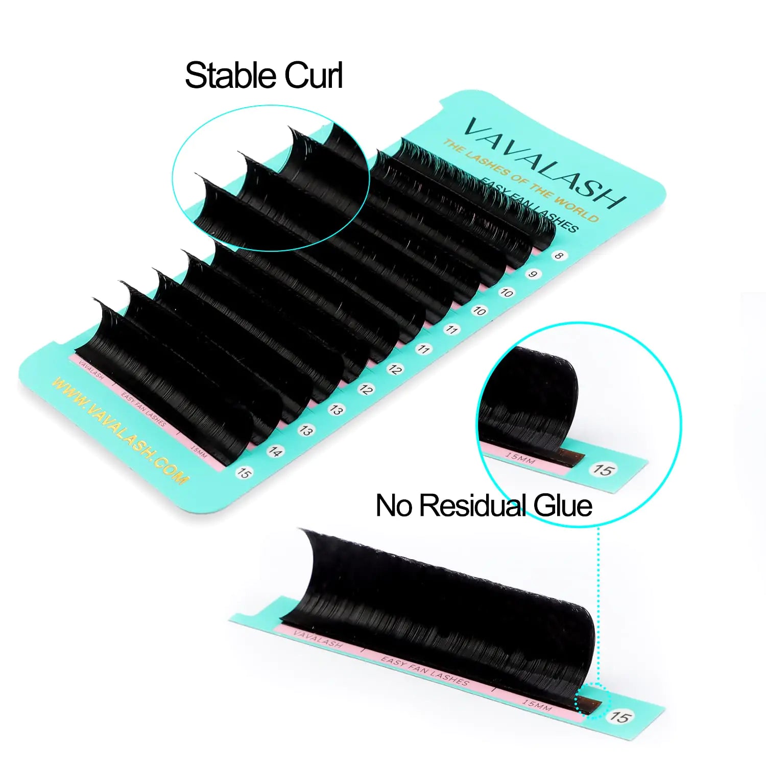 C Curl Rapid Volume Lash Extensions – Easy Fan 3D to 10D - Vivareflex Online