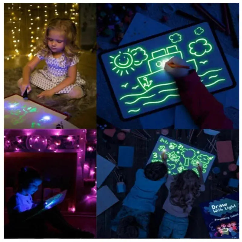 Glow Drawing Board Kit - Vivareflex Online