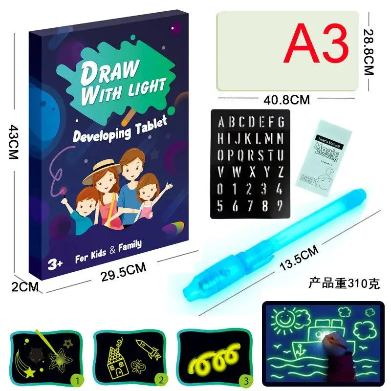 Glow Drawing Board Kit - Vivareflex Online