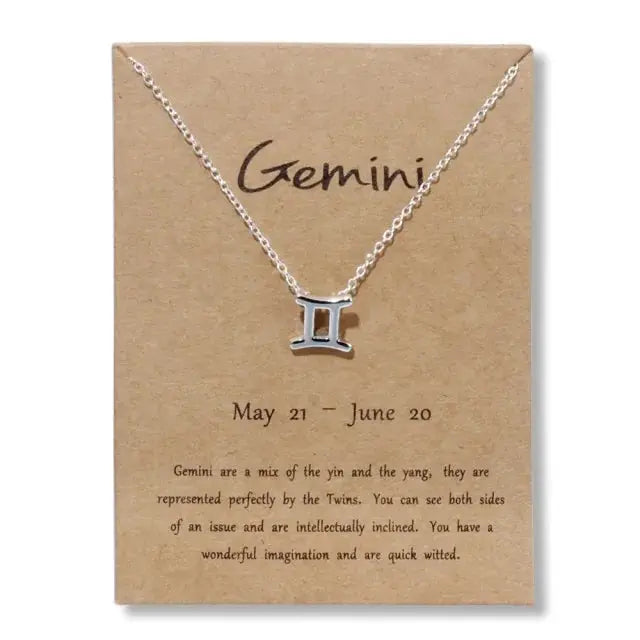 Gold Zodiac Pendant Necklace For Women Vivareflex Online