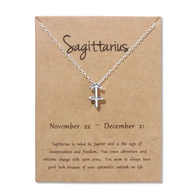 Gold Zodiac Pendant Necklace For Women Vivareflex Online
