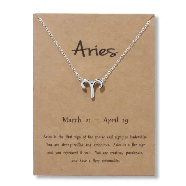 Gold Zodiac Pendant Necklace For Women Vivareflex Online