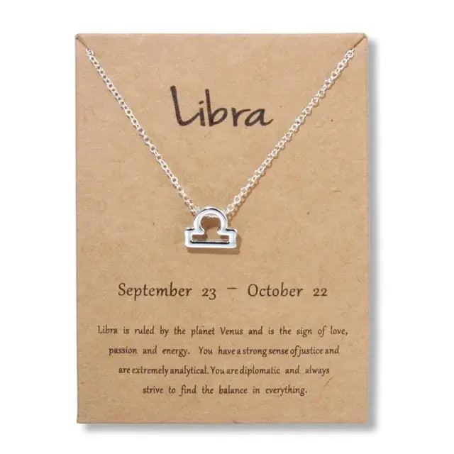 Gold Zodiac Pendant Necklace For Women Vivareflex Online