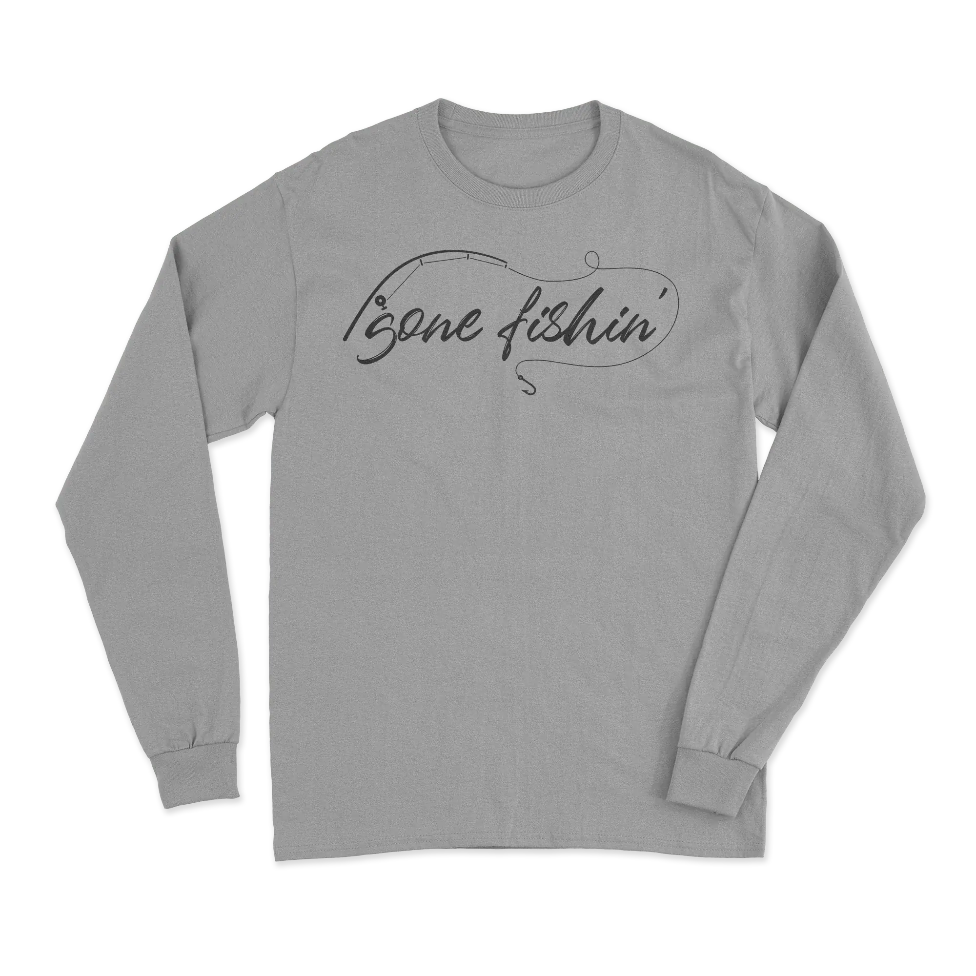 Gone Fishing v2 Men Long Sleeve Shirt Vivareflex Online
