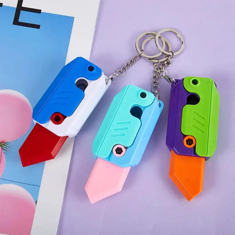 Gravity Knife Keychain - Vivareflex Online