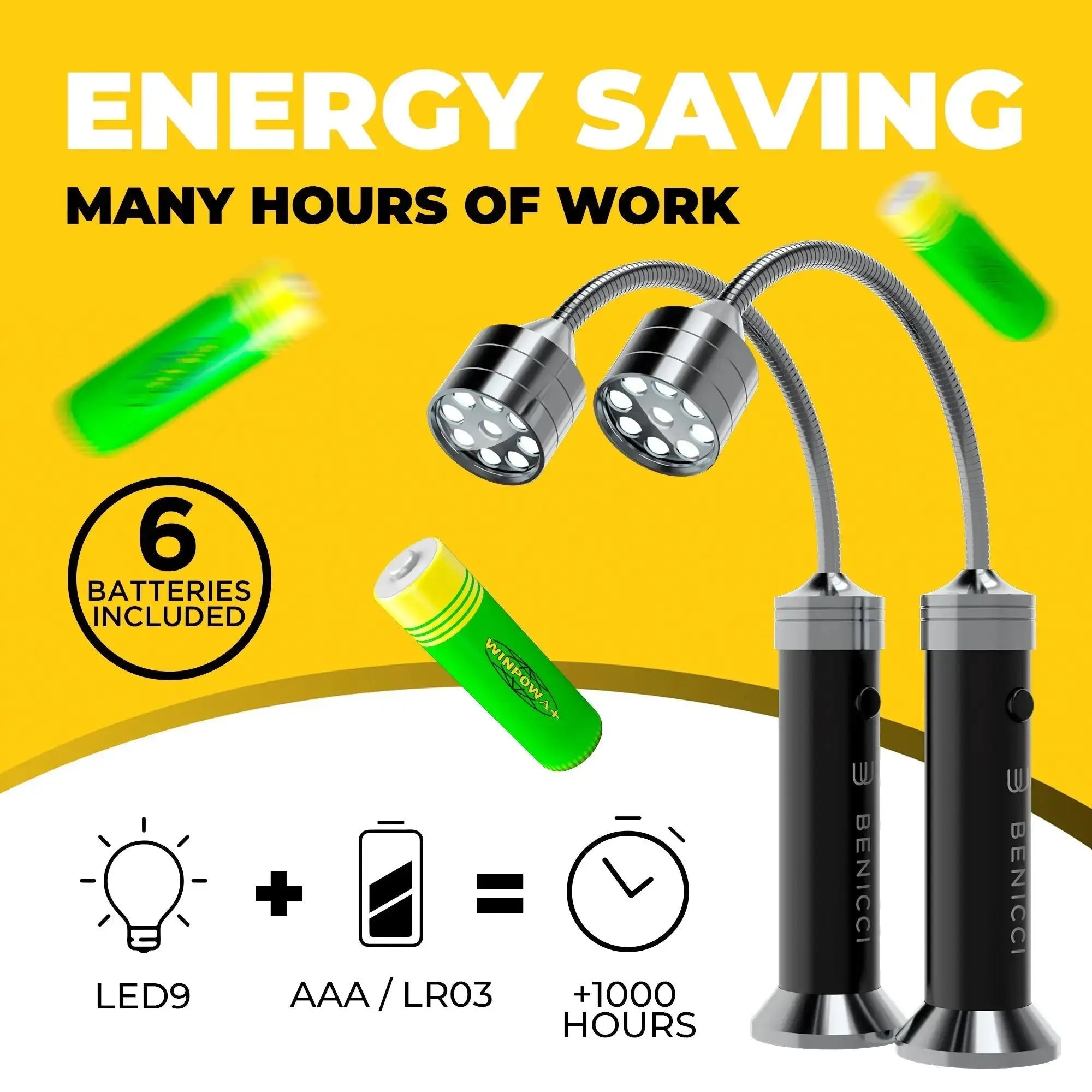 GrillGlow Magnetic LED Lights - Dual Flexible Grill Lighting Vivareflex Online