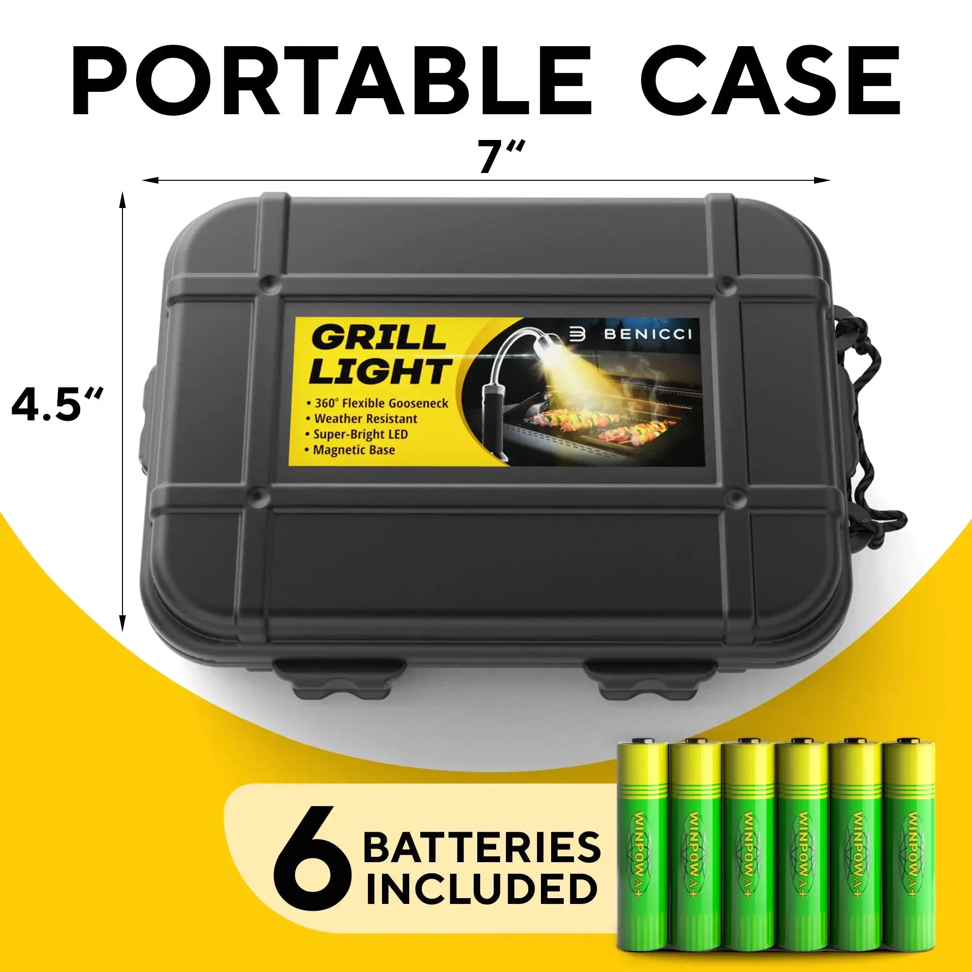 GrillGlow Magnetic LED Lights - Dual Flexible Grill Lighting Vivareflex Online