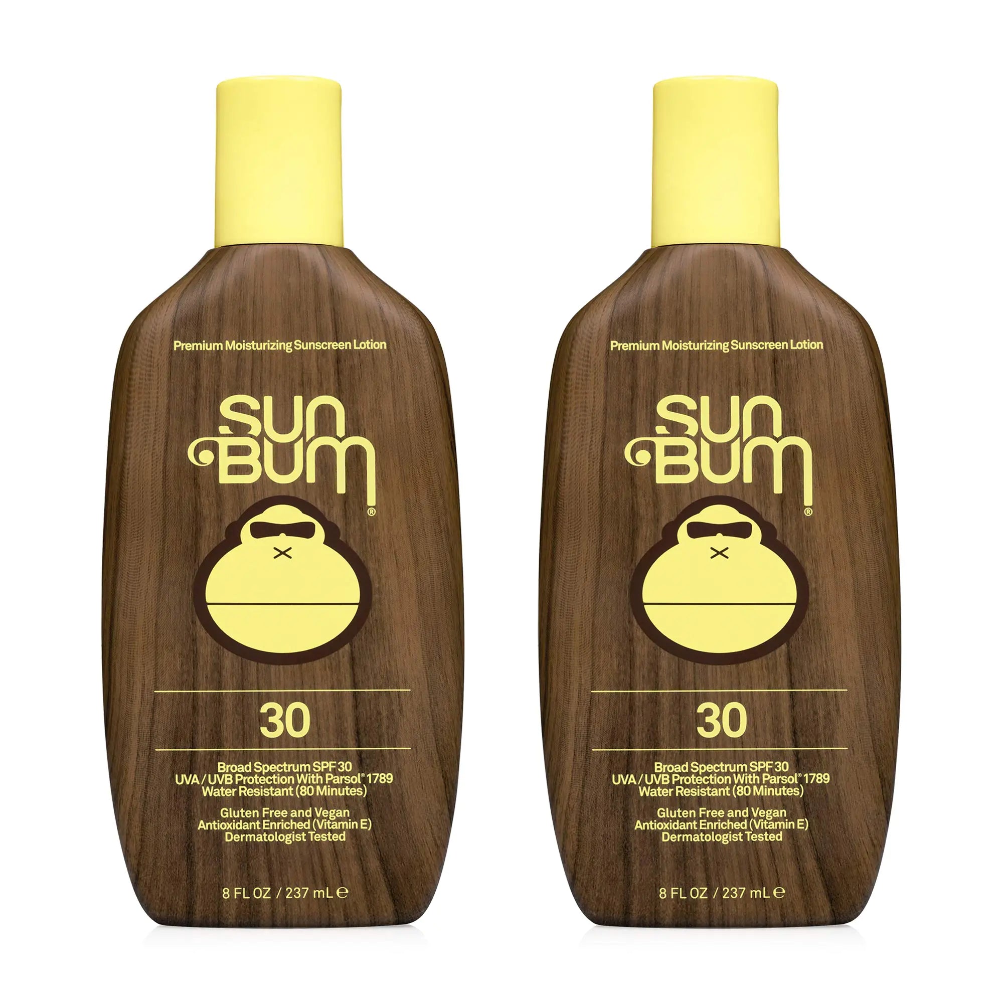 Sun Bum Sun Bum Original Spf 30 Sunscreen Lotion Vegan and Reef Friendly (octinoxate & Oxybenzone Free) Broad Spectrum Moisturizing Uva/uvb Sunscreen With Vitamin E 8 Ounce 2 Pack 16 Fl Oz (Pack of 1)