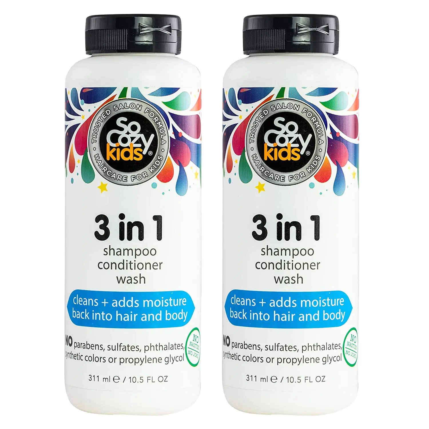 So Cozy 3-in-1 Shampoo Conditioner Wash - All-in-1 Kids Body Wash (10.5FL Oz) 2-Pack 10.5 Fl Oz (Pack of 2) - Vivareflex Online