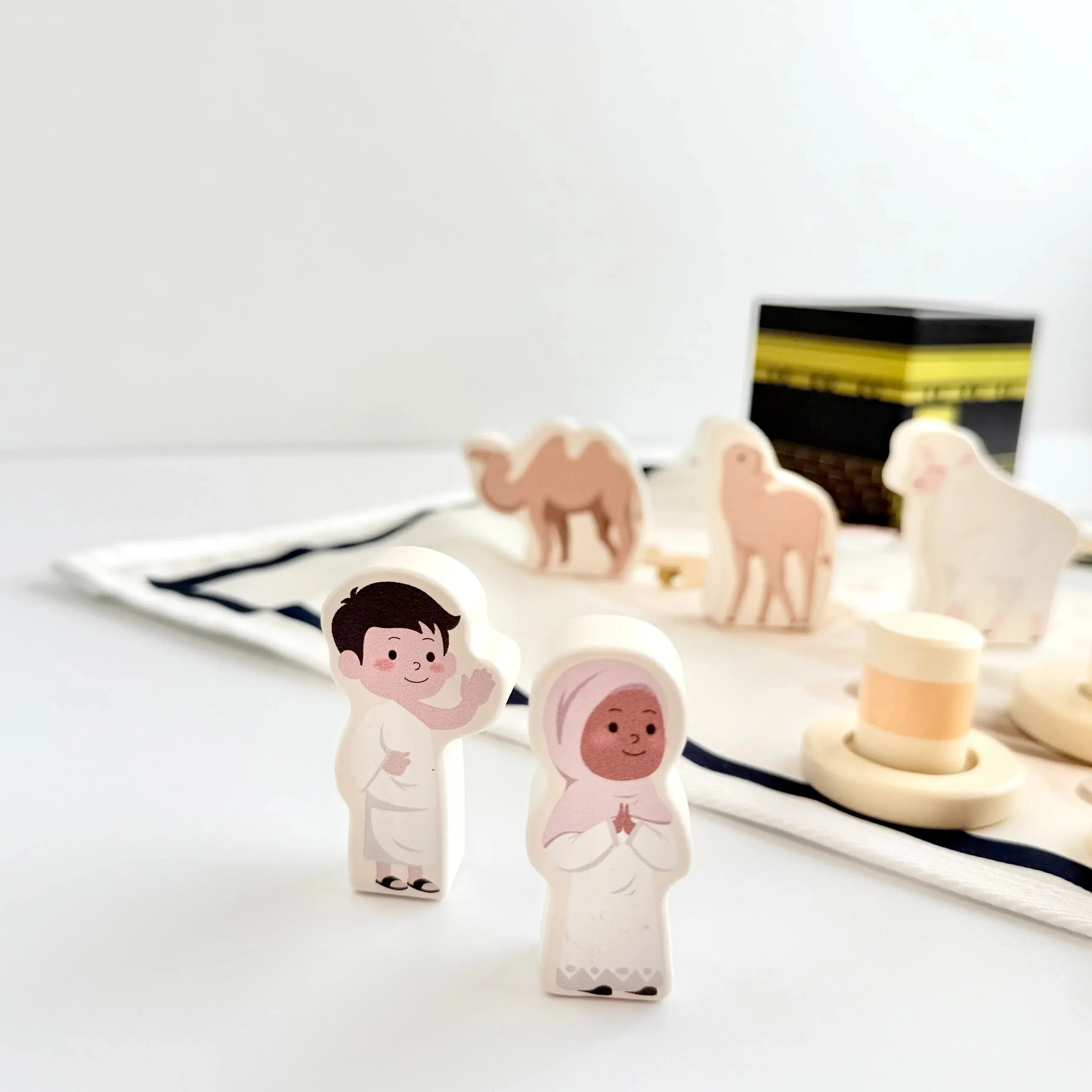 Hajj Rites Blocks + Play Mat Lala + Mo