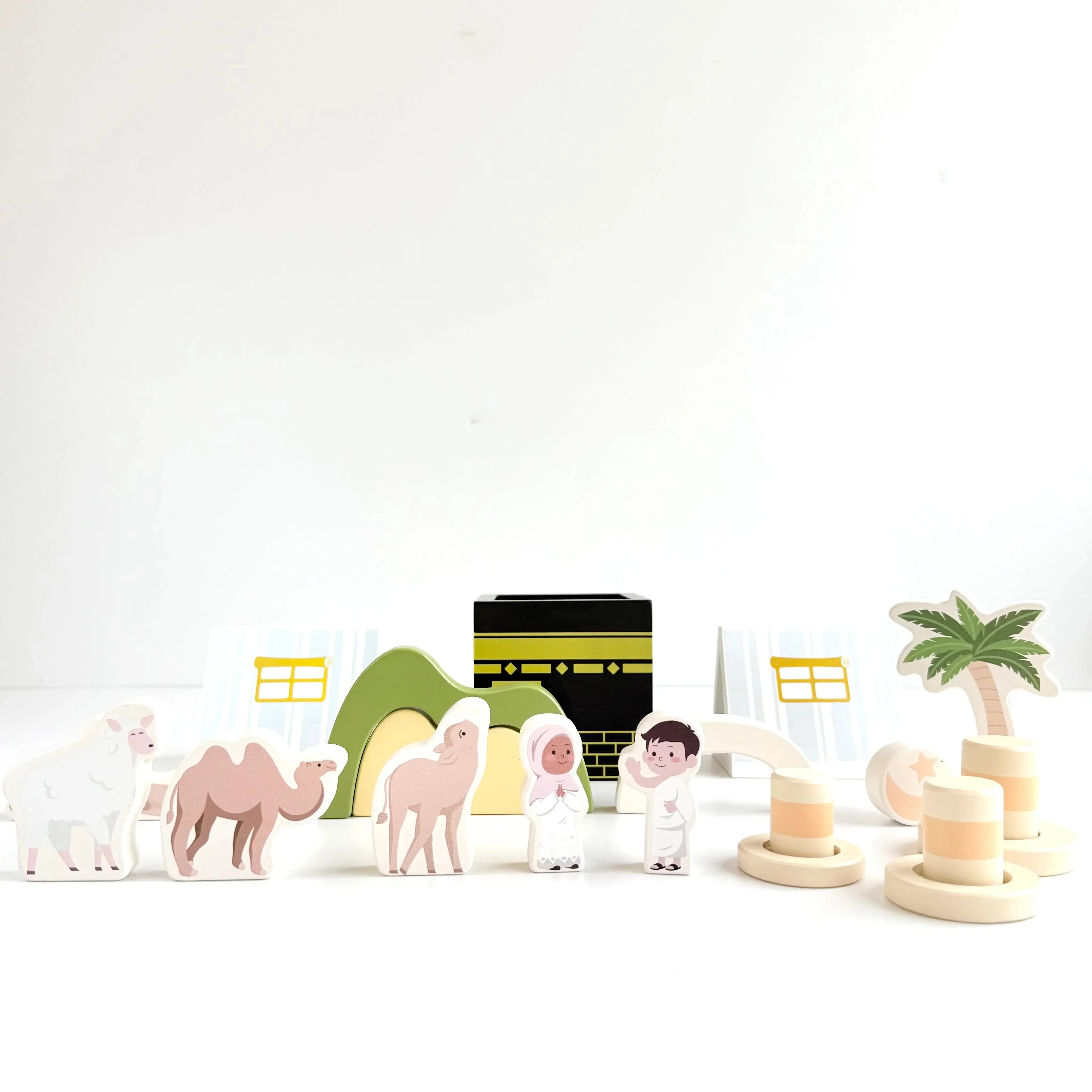 Hajj Rites Blocks + Play Mat Lala + Mo