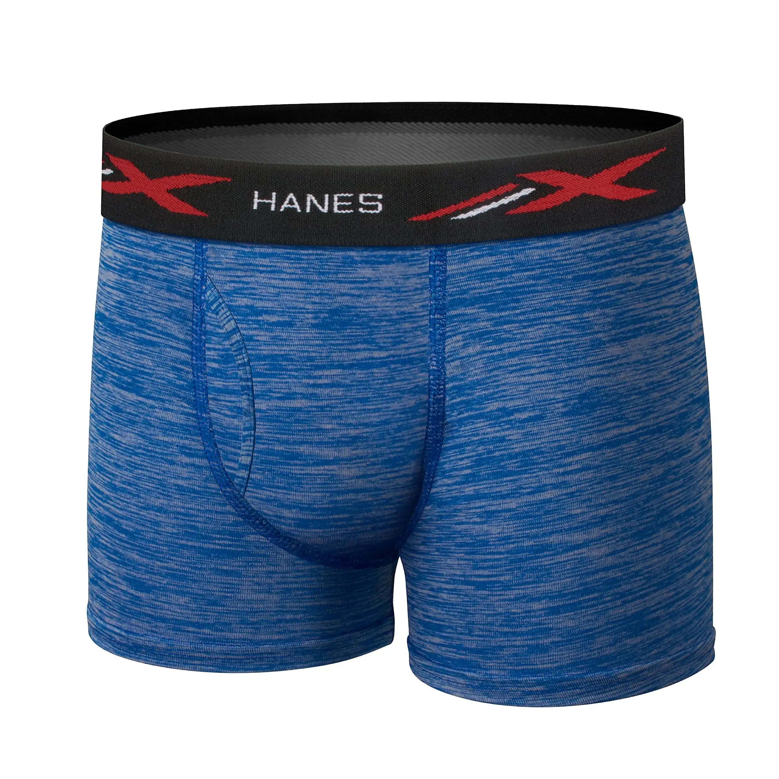 Hanes Boys' X-Temp Boxer Briefs, Moisture Wicking Breathable Underwear, Tagless, Assorted 6 Pack - Vivareflex Online