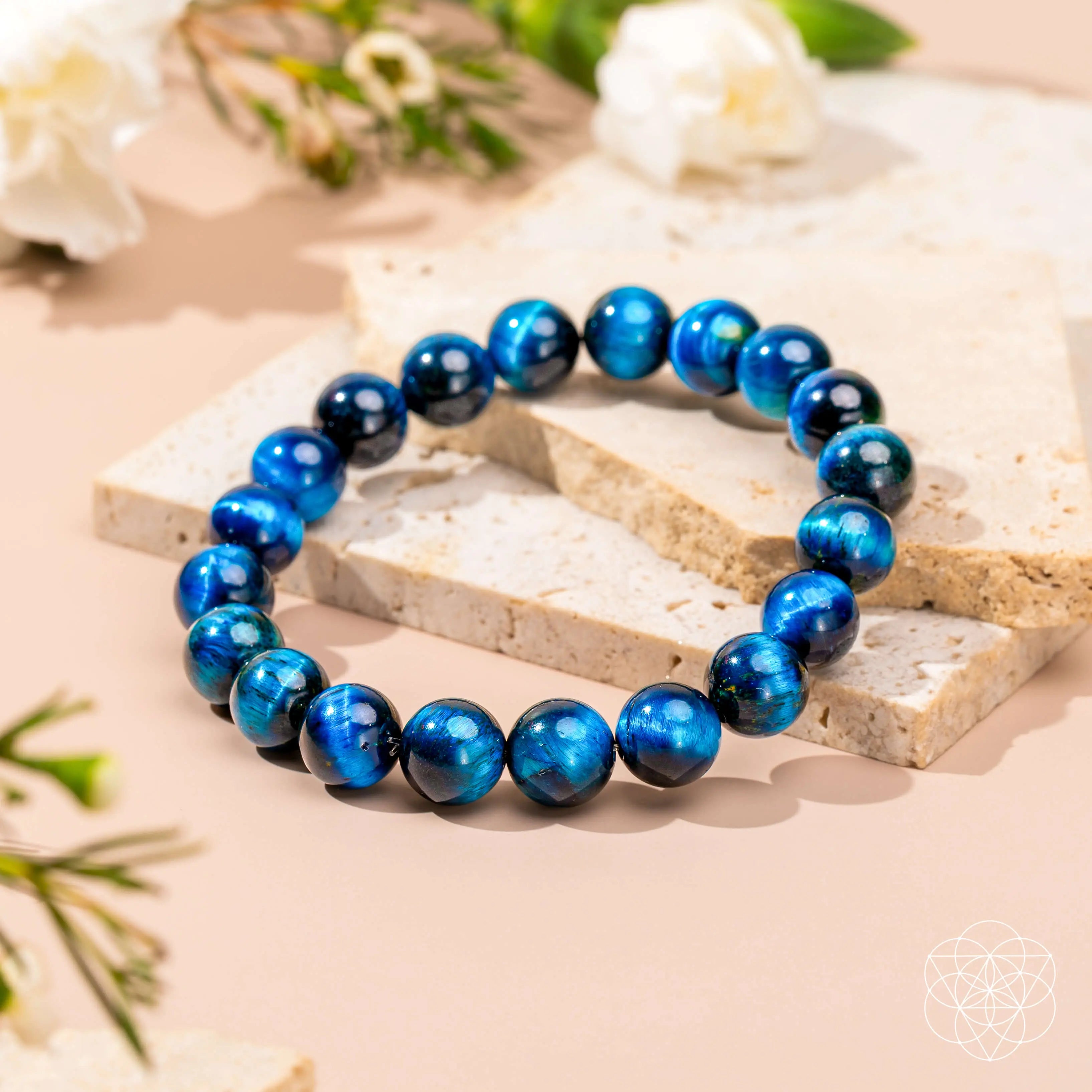 Hawk’s Focus – Royal Blue Tiger’s Eye Bracelet Conscious Items