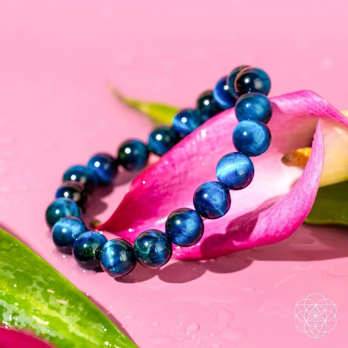 Hawk’s Focus – Royal Blue Tiger’s Eye Bracelet Conscious Items