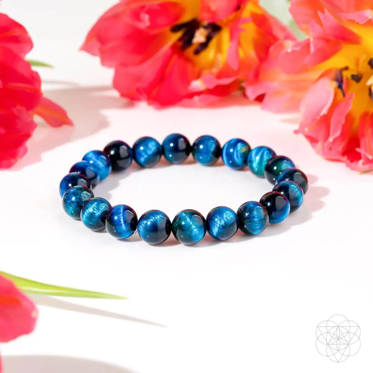 Hawk’s Focus – Royal Blue Tiger’s Eye Bracelet Conscious Items