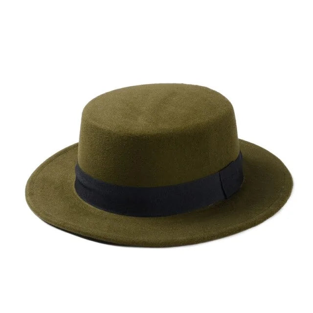 Flat Top Hat For Men Vivareflex Online