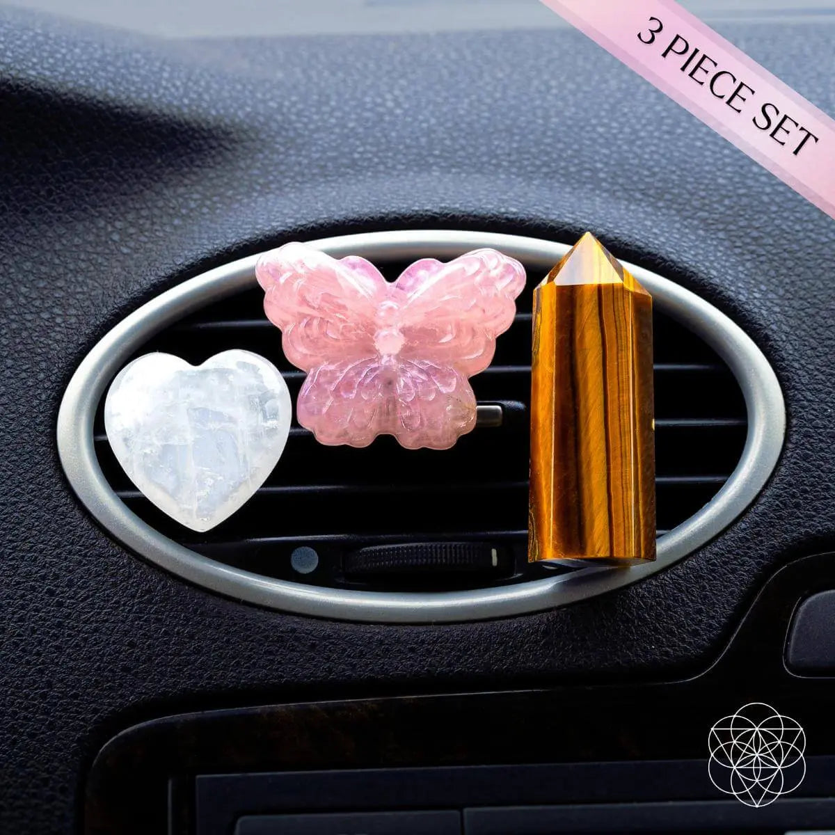 Healing Butterfly – Crystal Car Kit of Safety Conscious Items