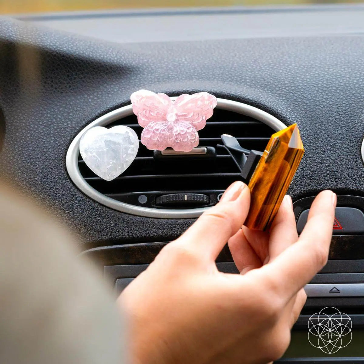 Healing Butterfly – Crystal Car Kit of Safety Conscious Items