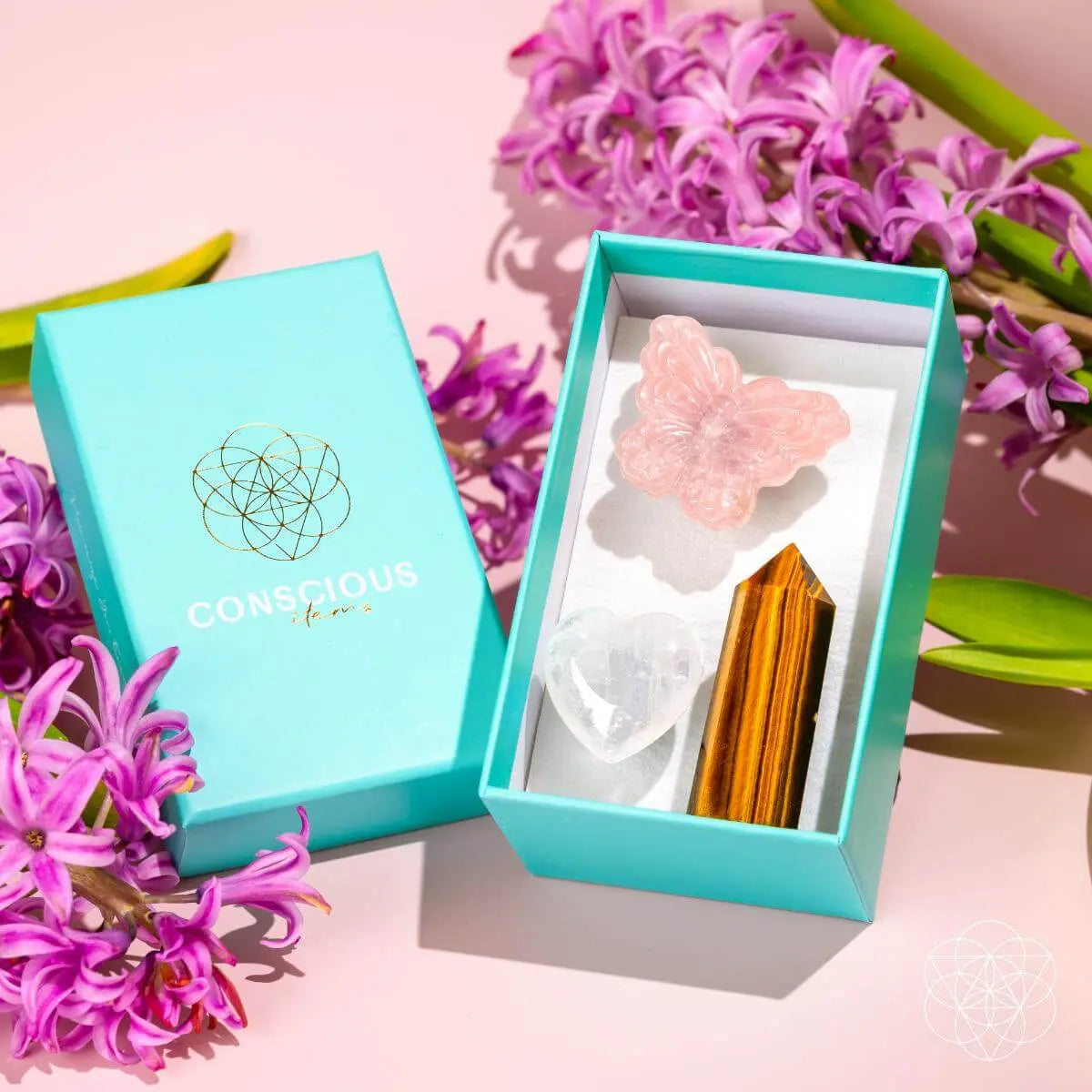 Healing Butterfly – Crystal Car Kit of Safety Conscious Items