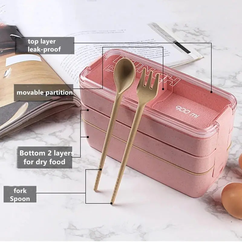 Healthy Material Lunch Box - Vivareflex Online