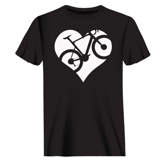 Heart Bike T-Shirt for Men Vivareflex Online