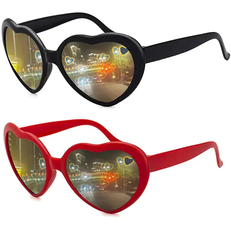 Heart Shaped Sunglasses - 100% UV Protection_Vivareflex_Online