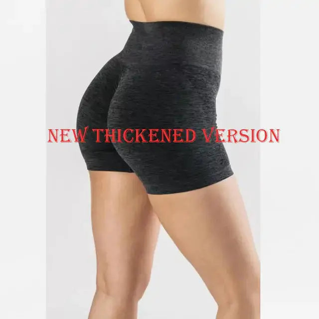 Flattering Silhouette High Waist Sport Shorts - Moisture 
 Fabric_vivareflex_online