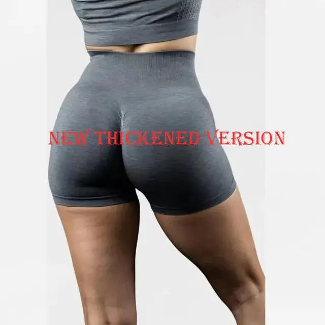 Flattering Silhouette High Waist Sport Shorts Moisture Fabric_vivareflex_online