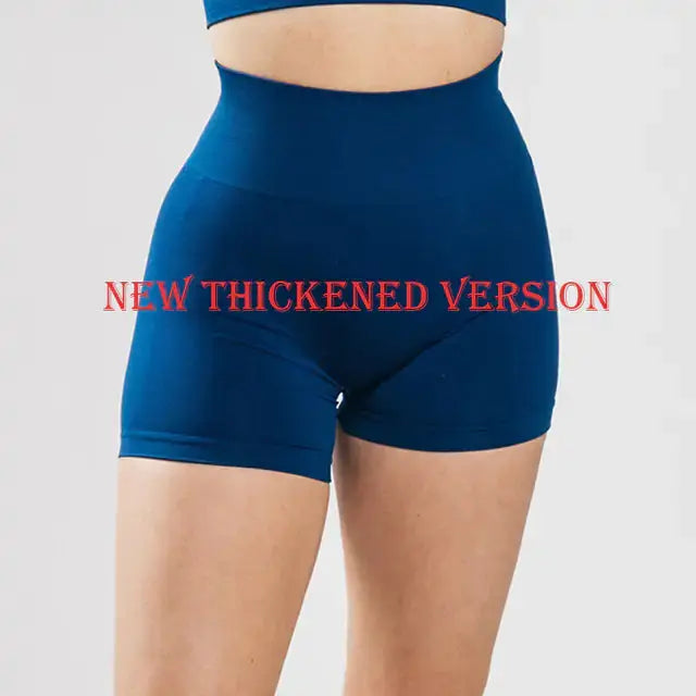 Workout High Waist Sport Shorts - Moisture Fabric_vivareflex_online