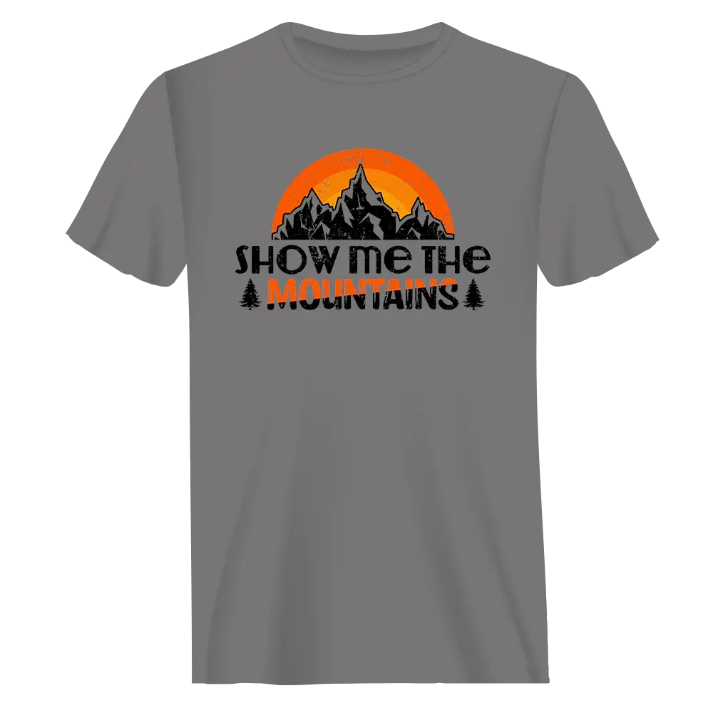 Hiking Show Me To The Mountains T-Shirt for Men Vivareflex Online