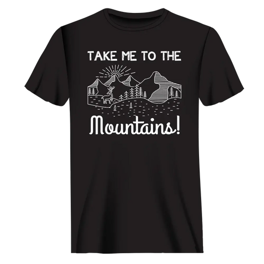 Hiking Take Me To The Mountains T-Shirt for Men Vivareflex Online