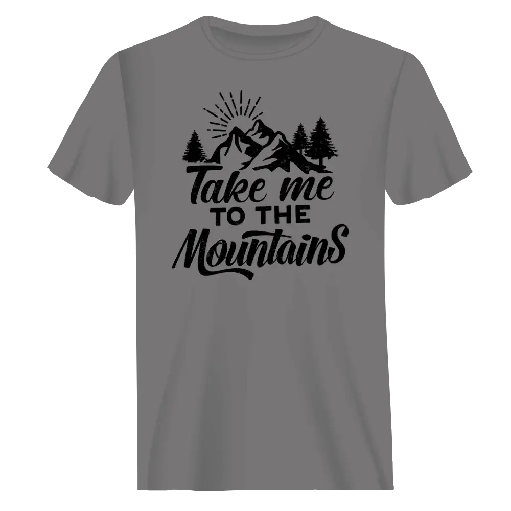 Hiking Take Me To The Mountains T-Shirt for Men Vivareflex Online