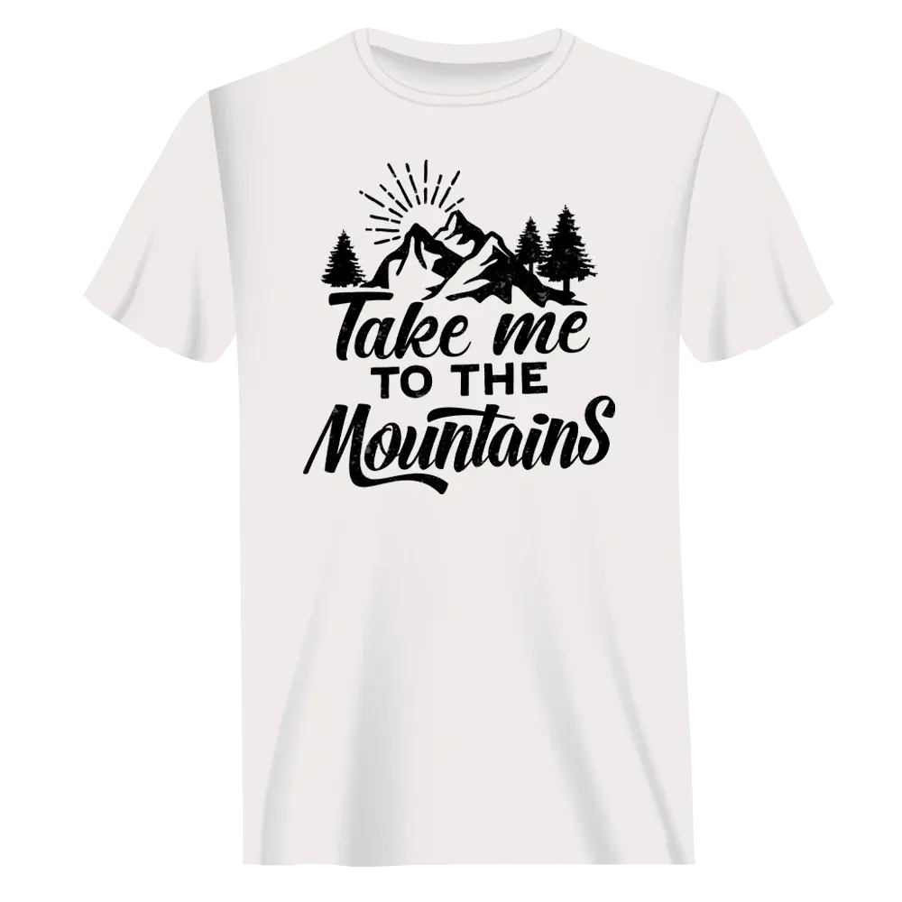 Hiking Take Me To The Mountains T-Shirt for Men Vivareflex Online