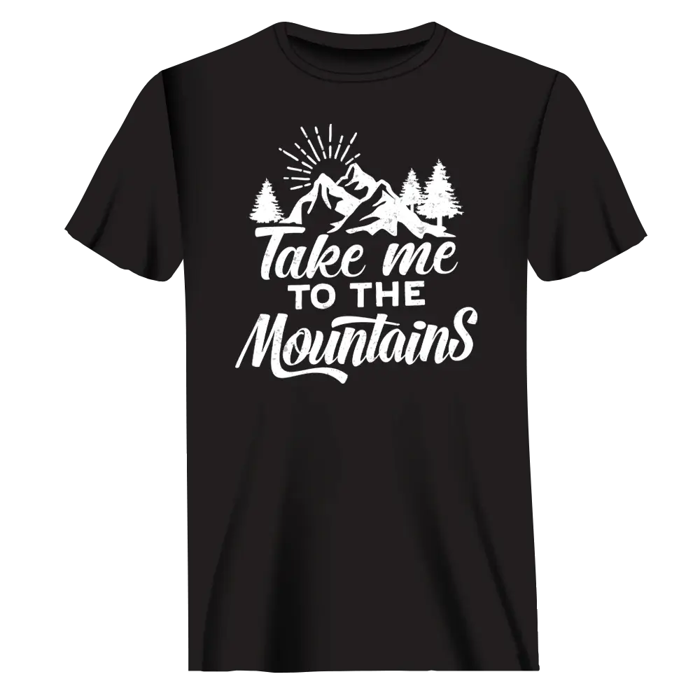 Hiking Take Me To The Mountains T-Shirt for Men Vivareflex Online