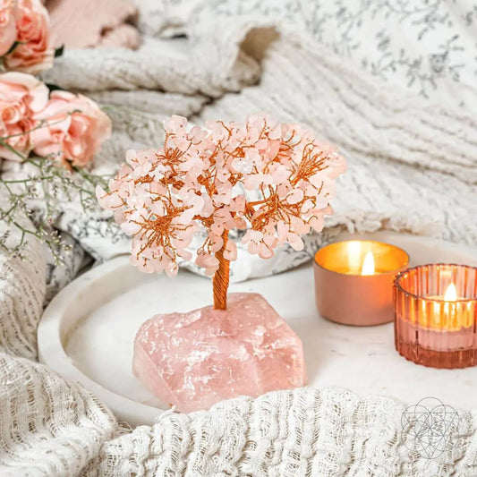 Home Sweet Home - Feng Shui Rose Quartz Tree Conscious Items