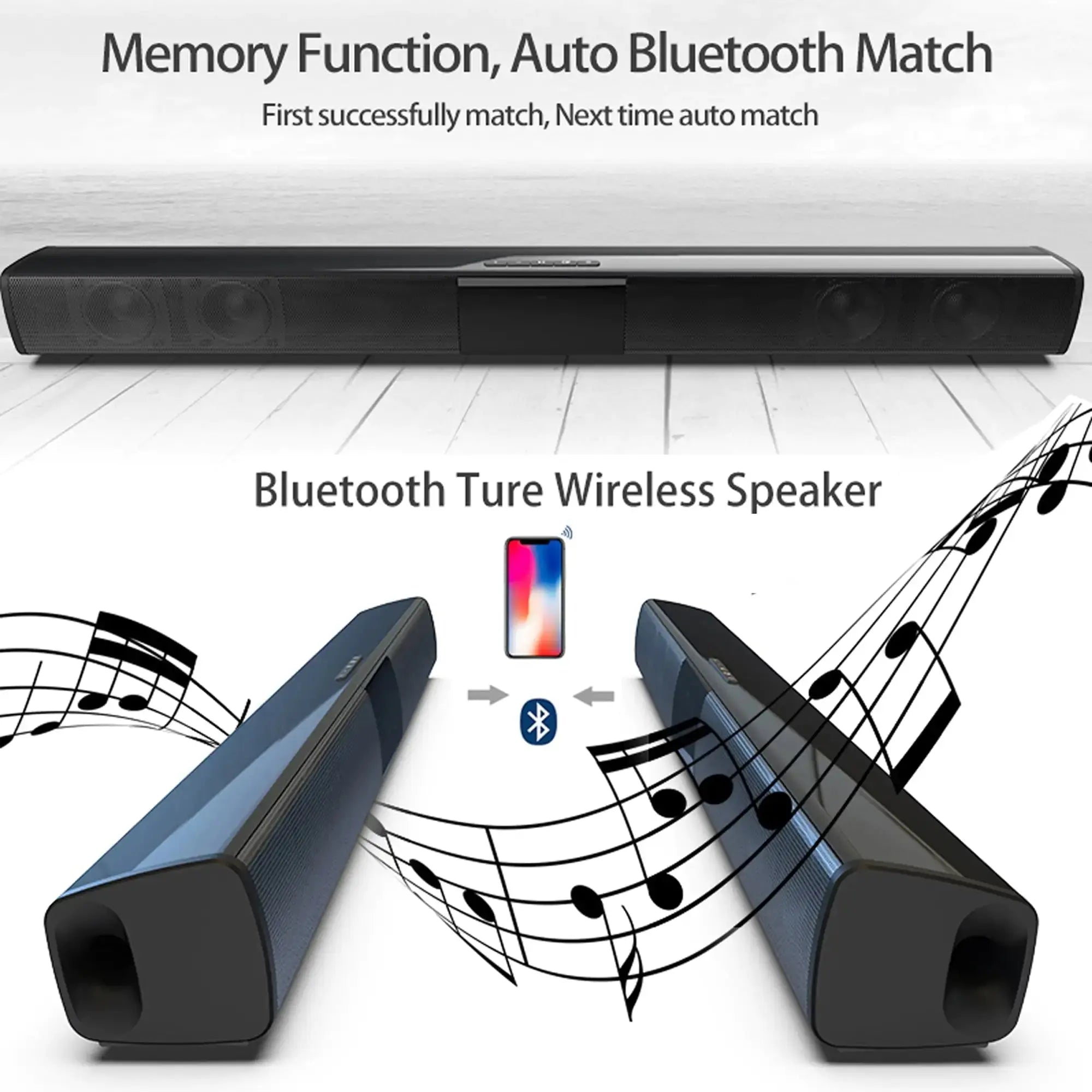 Designed Theater Wireless Sound Bar_vivareflex_online