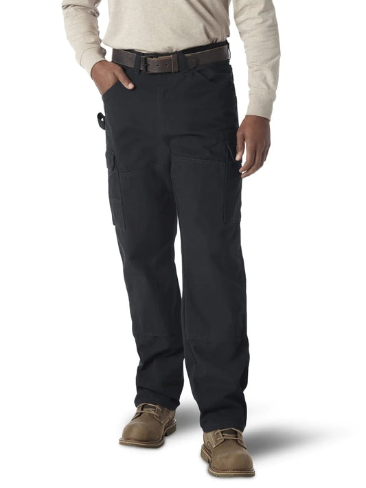 Wrangler Riggs Workwear Men's Ranger Work Utility Pants 50W x 32L Black - Vivareflex Online