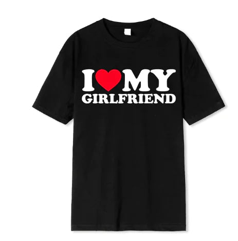 I Love My Girlfriend T Shirt Men Vivareflex Online