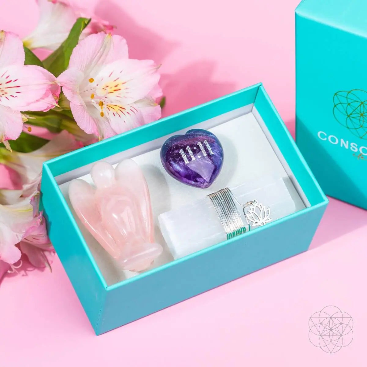 I Am Very Lucky - 11:11 Blessed Car Crystal Kit Conscious Items