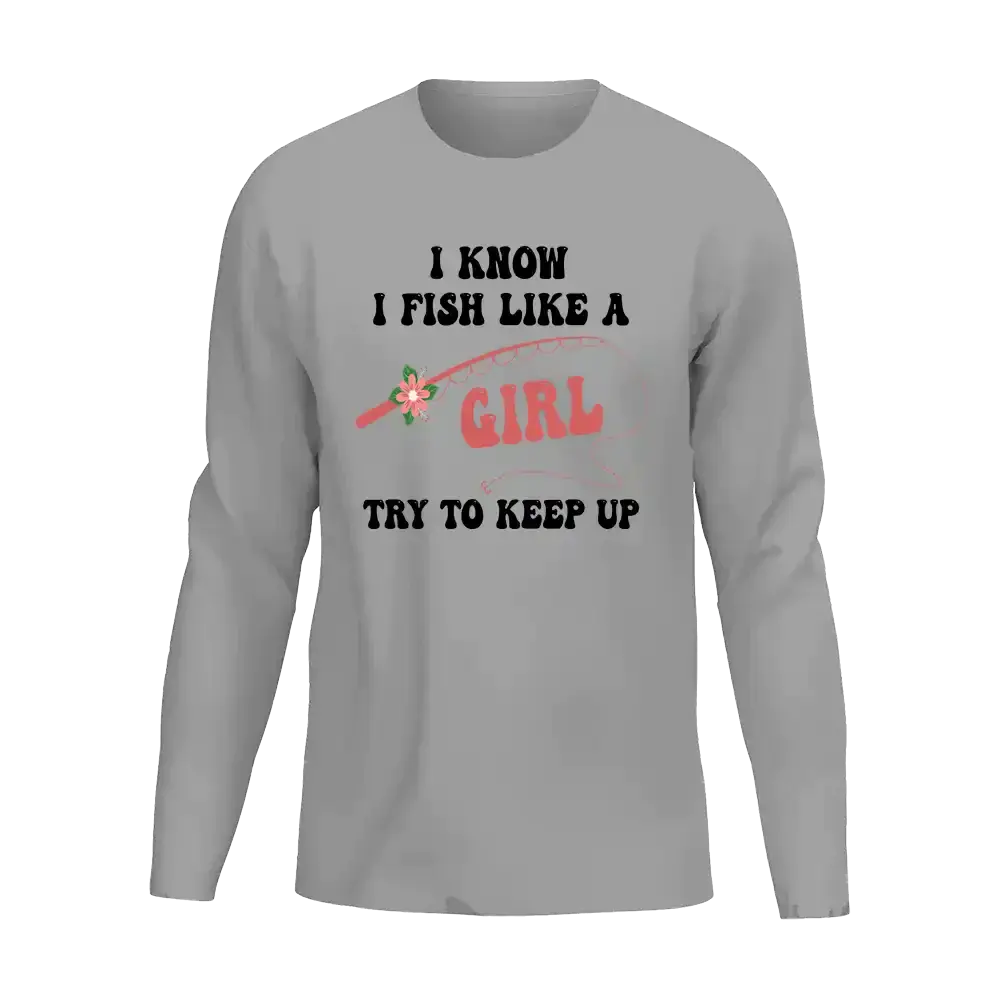 I Fish Like A Girl Men Long Sleeve Shirt Vivareflex Online