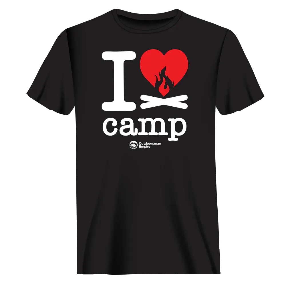 I Love Camp T-Shirt for Men Vivareflex Online