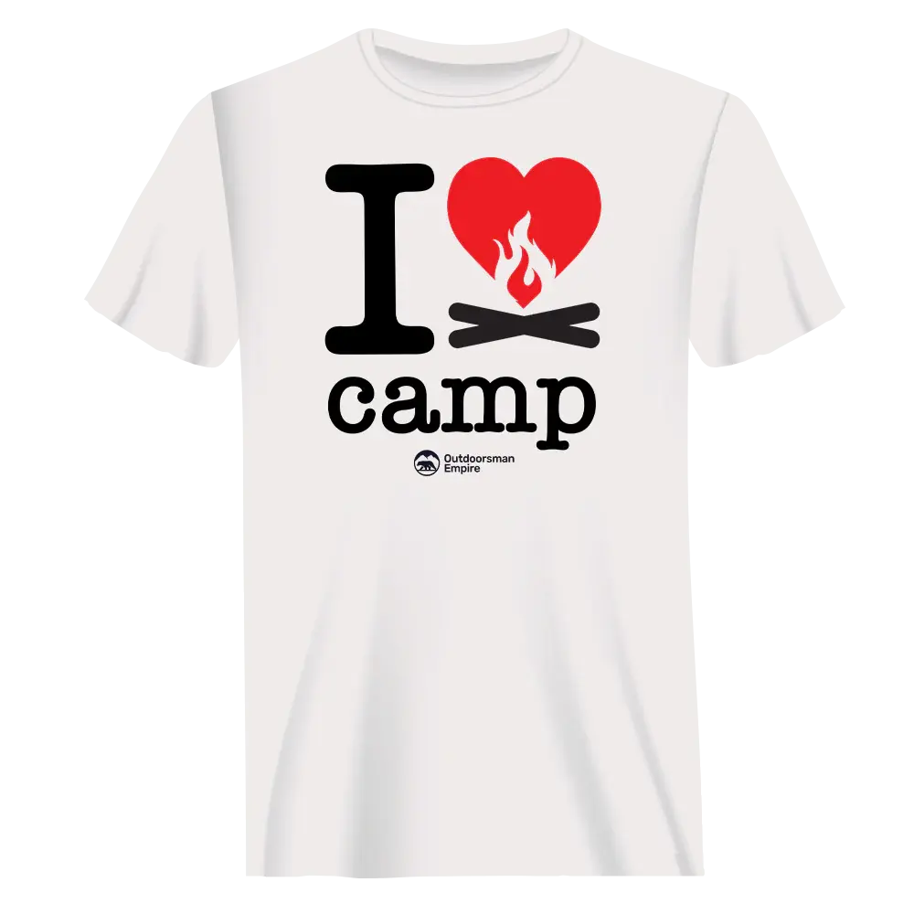 I Love Camp T-Shirt for Men Vivareflex Online