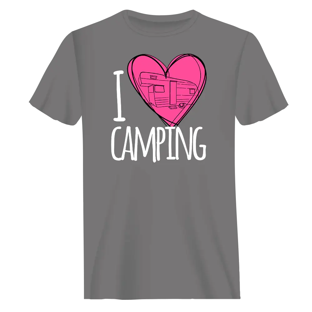 I Love Camping T-Shirt for Men Vivareflex Online