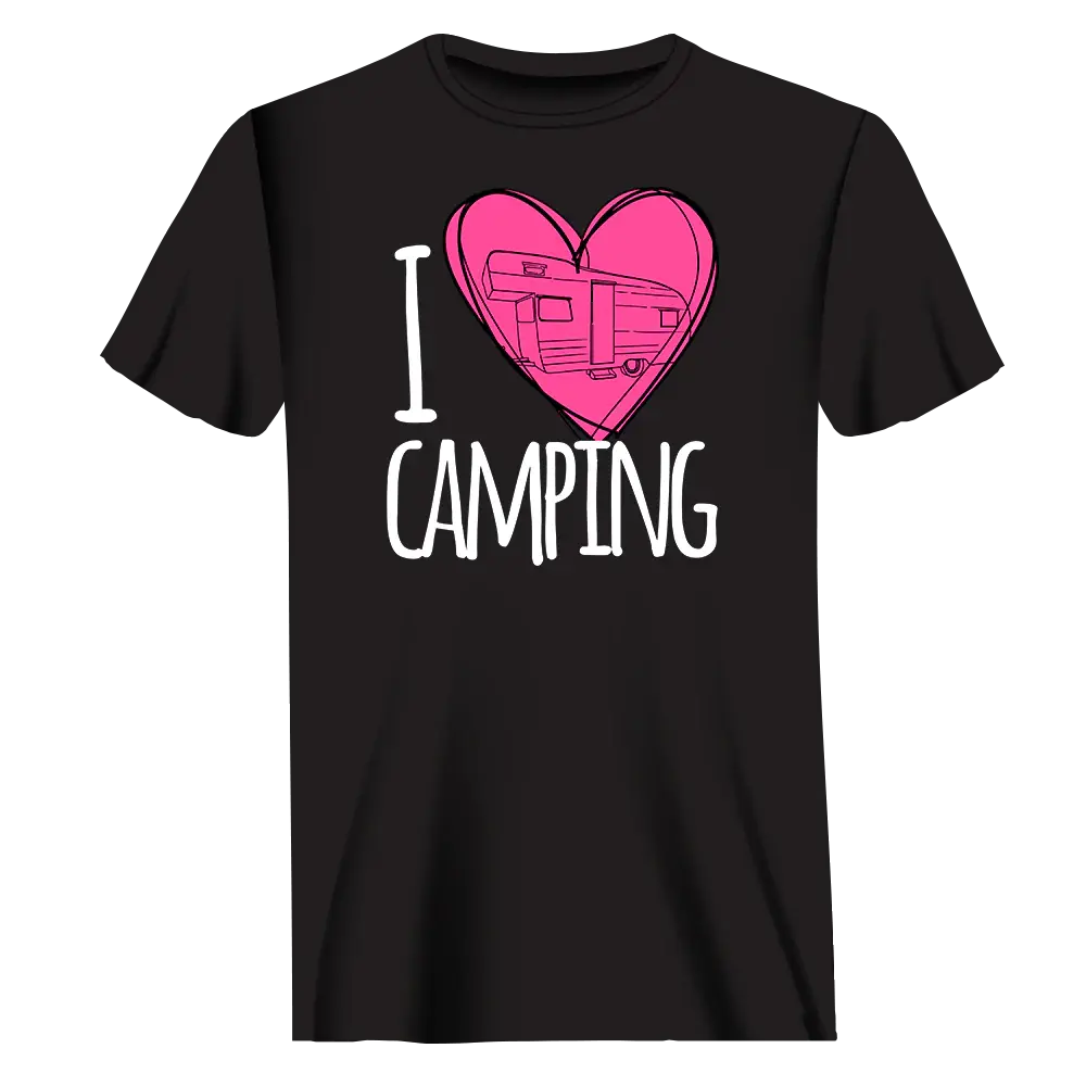 I Love Camping T-Shirt for Men Vivareflex Online