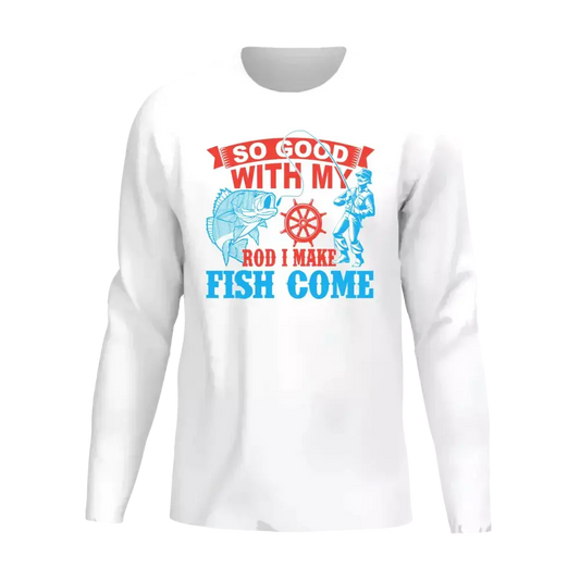 I Make Fish Come Men Long Sleeve Shirt Vivareflex Online