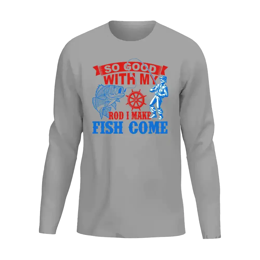 I Make Fish Come Men Long Sleeve Shirt Vivareflex Online