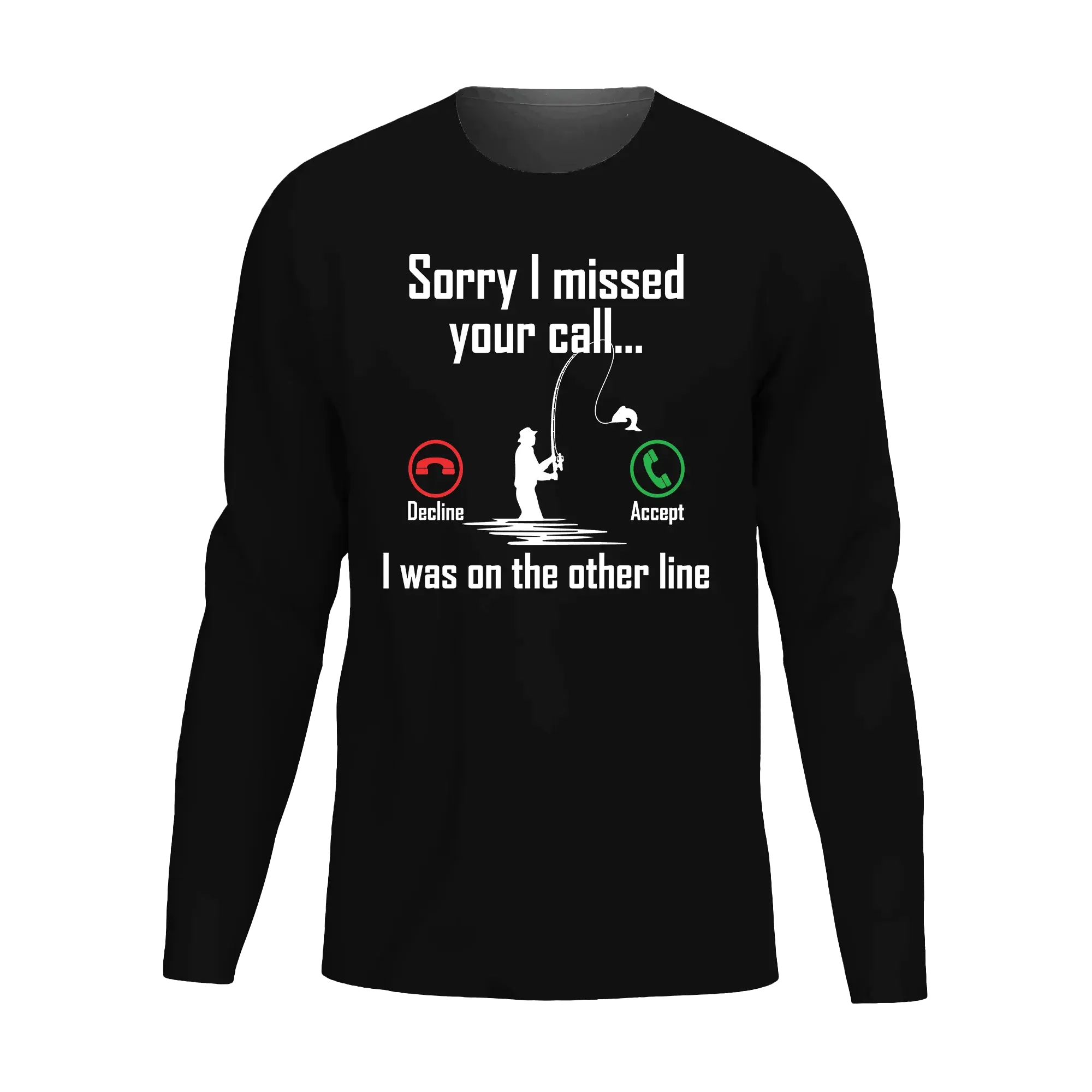 I Was On Another Line v2 Men Long Sleeve Shirt Vivareflex Online