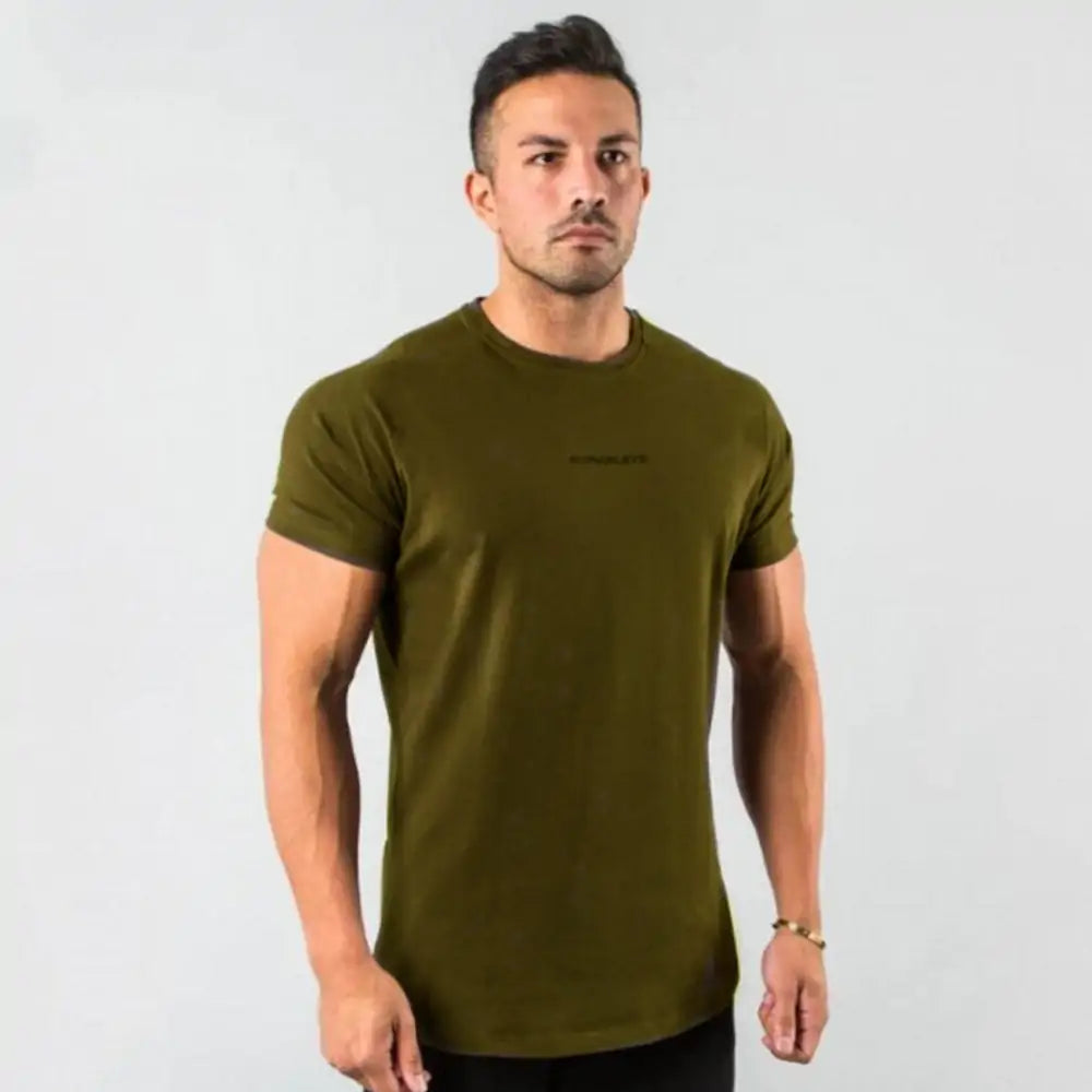 Men Fitted Gym T-Shirt Vivareflex Online