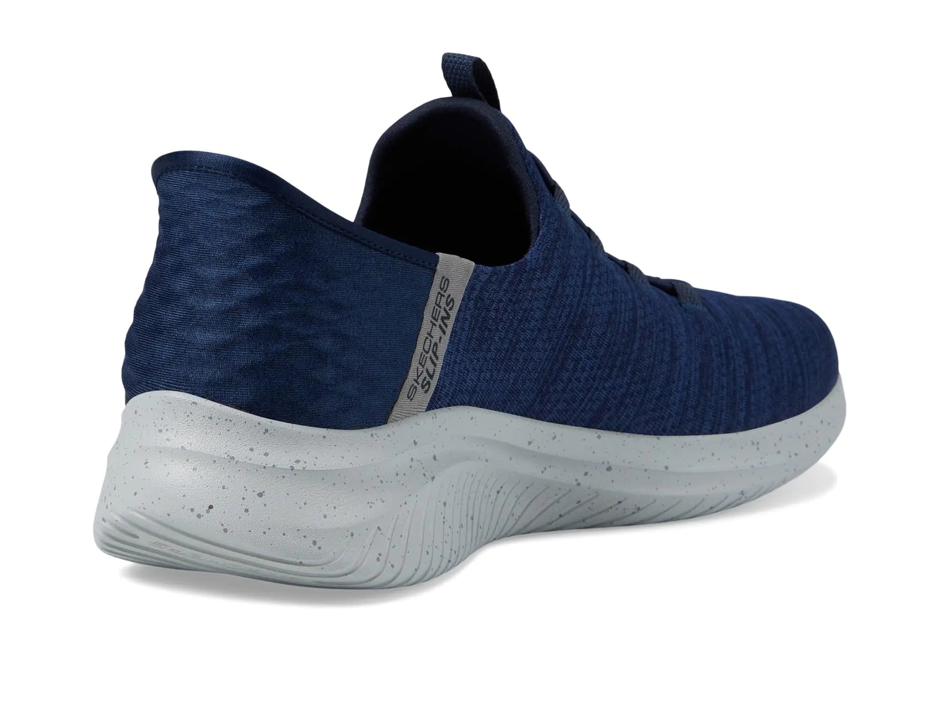 Zapatillas sin cordones Skechers Ultra Flex 3.0 Right Away Hands Free para hombre, talla 7.5, color azul marino 