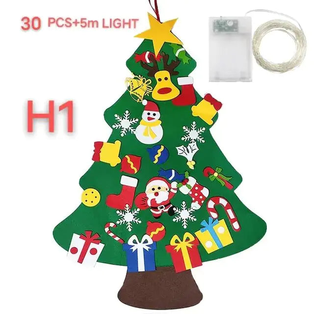 DIY Felt Christmas Tree Kit - Vivareflex Online